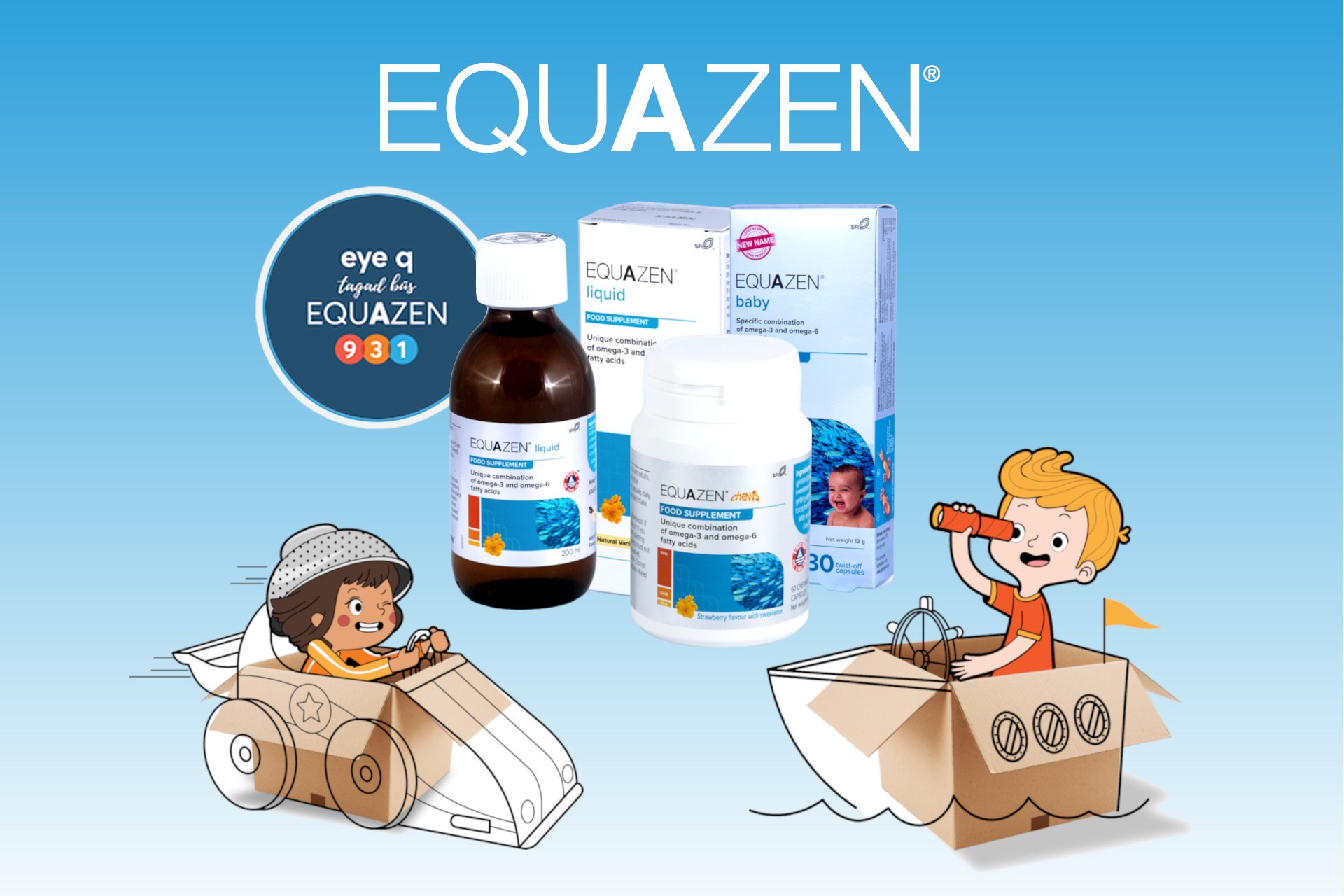 Smarty Pharmacy offers high quality Equazen fish oil for the whole family